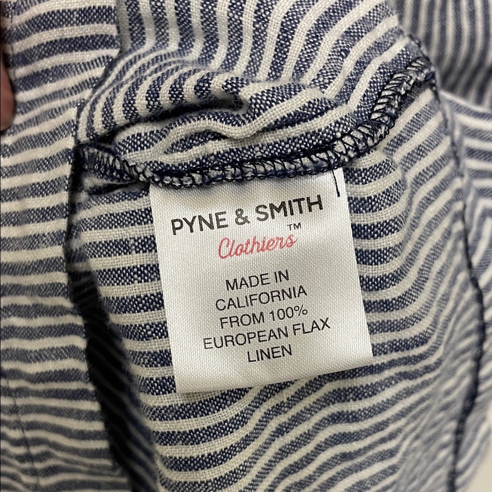 Pyne & Smith Cosette Striped Button-Front Midi Dress - Picture 6 of 6